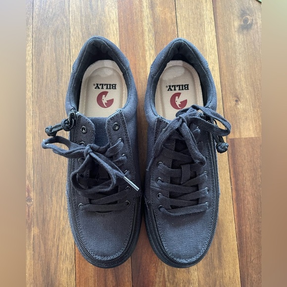 Billy classic lace low sneaker zip off black - Picture 4 of 10